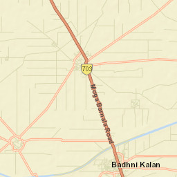 Badhni Kalan Street Map