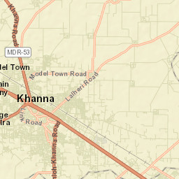 Khanna Street Map