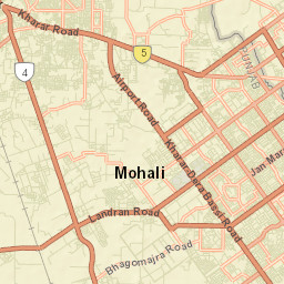 Kharar Street Map