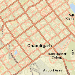 Chandigarh Street Map