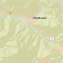 Uttarkashi Street Map