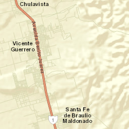 Santa Fé Street Map