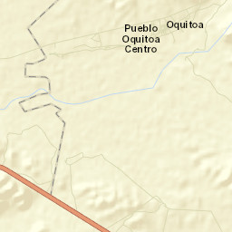 Oquitoa Street Map
