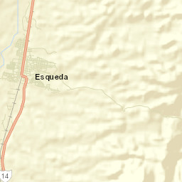 Esqueda Street Map
