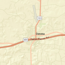 Ozona Street Map