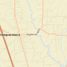 Independence Street Map