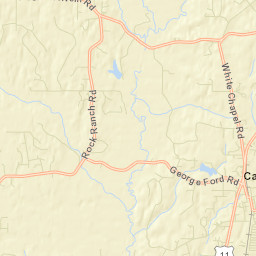 Carriere Street Map