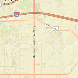 Malbis Alabama Street Map