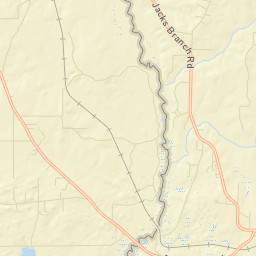 Muscogee Florida Street Map