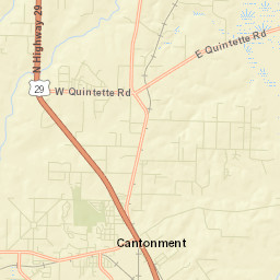 Quintette Florida Street Map