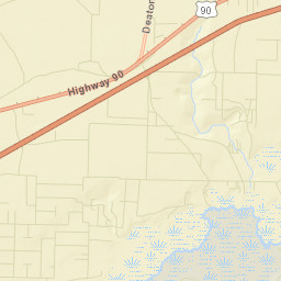 Parkerville Florida Street Map