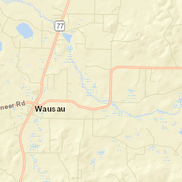 Wausau Florida Street Map