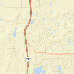 Round Lake Florida Street Map