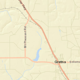 Mount Pleasant Florida Street Map