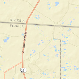 Ashville Florida Street Map