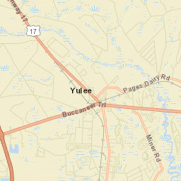 Yulee Florida Street Map