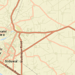 Sirhind-Fategarh Street Map