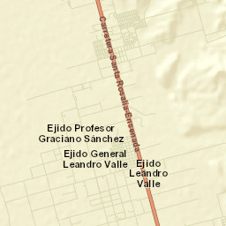 Ejido General Leandro Valle Street Map
