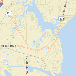 Michele Estates Alabama Street Map