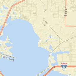 3772-3798 U.S. 90, Pace, FL 32571, USA Street Map