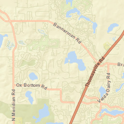Bradfordville Florida Street Map