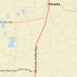 Hanson Florida Street Map