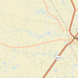 Callahan Florida Street Map