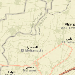 Zagazig Street Map