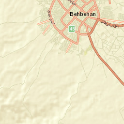Behbahan Street Map