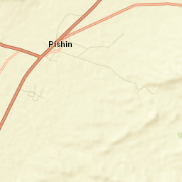 Pishin Street Map