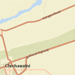 Chichawatni Street Map