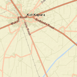 Kotkapura Street Map