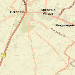 Dera Bassi Street Map