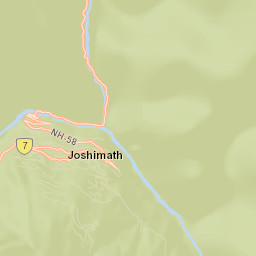 Joshimath Street Map