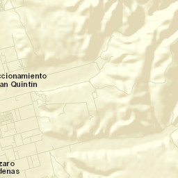 Lázaro Cárdenas Street Map