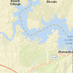 501 Cat Canyon Road, Horseshoe Bay, TX Street Map