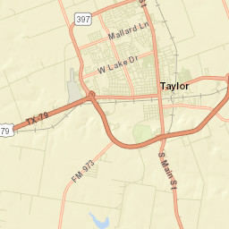 Taylor Street Map