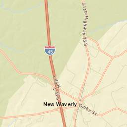 New Waverly Street Map