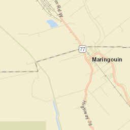 Maringouin Street Map