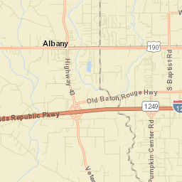 Albany Street Map