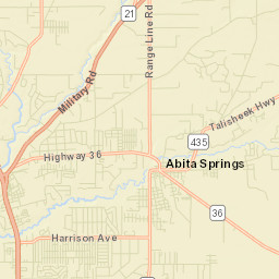 Abita Springs Street Map