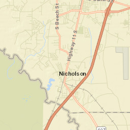 Interstate 59, Picayune, MS 39466, USA Street Map