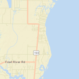 South Orchard Alabama Street Map