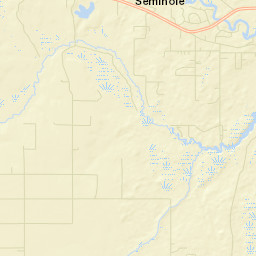 Seminole Alabama Street Map