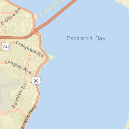 Yniestra Florida Street Map