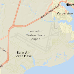 Valparaiso Florida Street Map