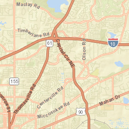 Perkins Florida Street Map