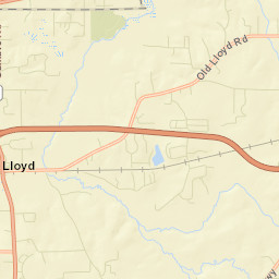 Lloyd Florida Street Map