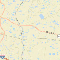 Aucilla Florida Street Map