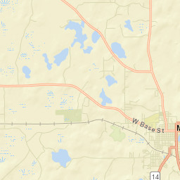 Madison Florida Street Map